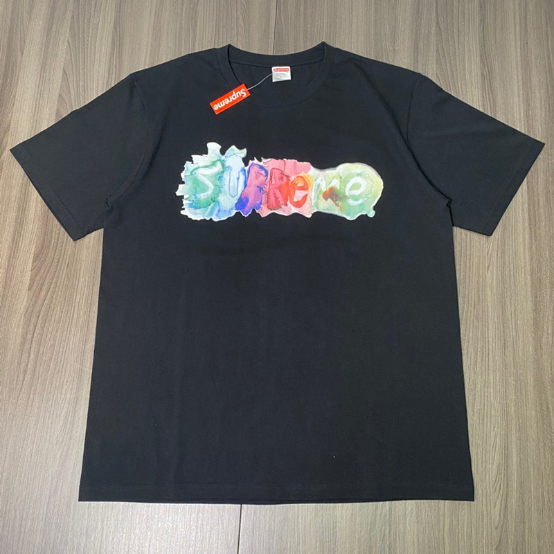 Supreme Watercolor Tee Black - SS23