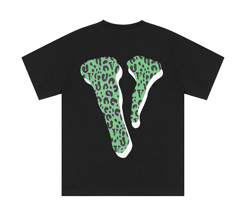 Vlone Rodman Cheetah T-shirt Black
