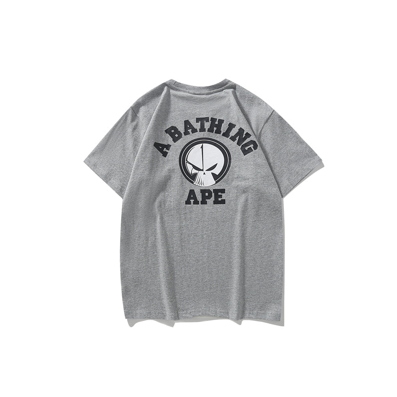 BAPE A BATHING APE x NEIGHBORHOOD TEE Grey