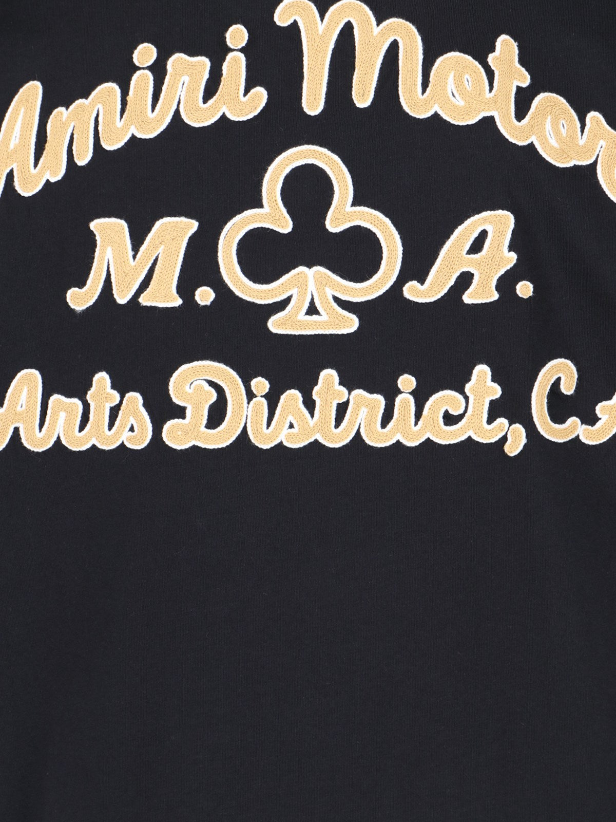 AMIRI Cotton Motors T-Shirt Black