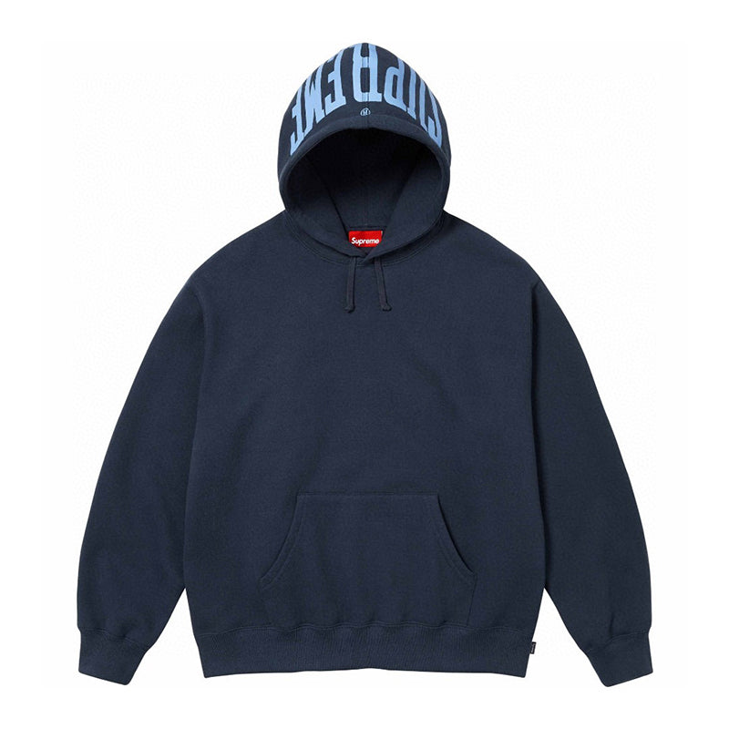 Supreme Warm Up Hooded Sweatshirt (SS24) Navy