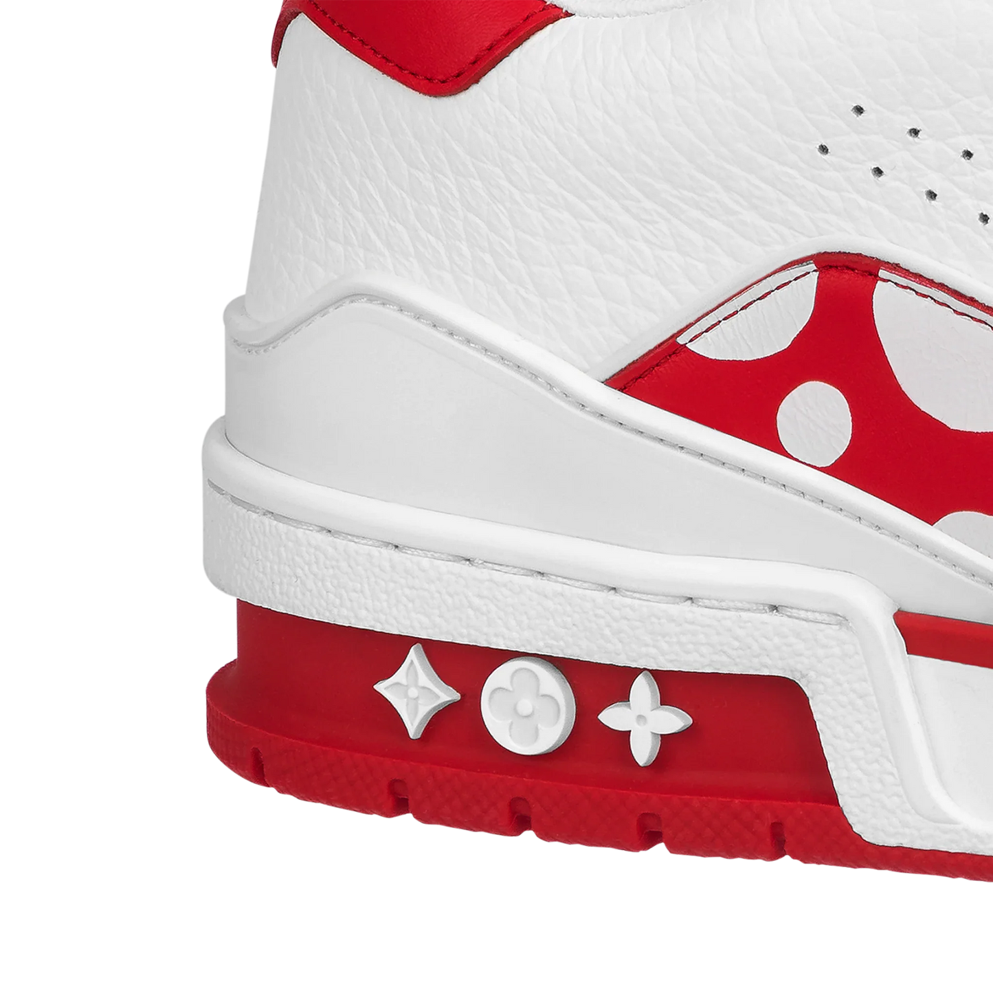 Louis Vuitton LV Trainer X YK Infinity Dots Red