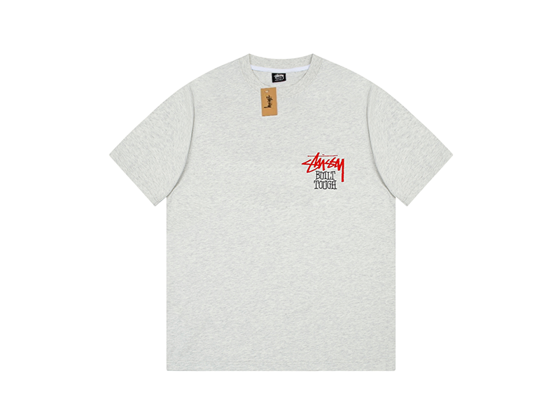 Stussy Built Tough T-Shirt Grey