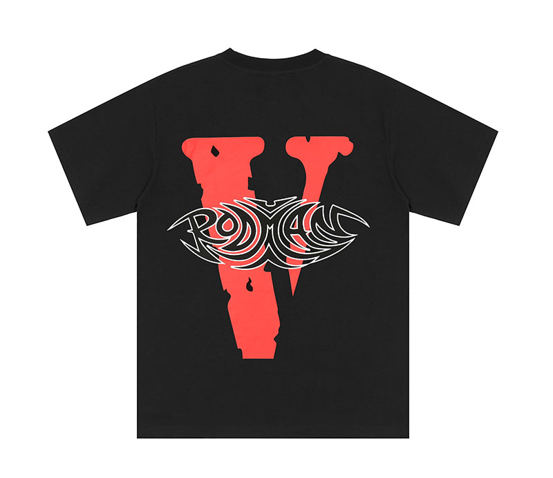 Vlone Rodman Logo T-shirt Black