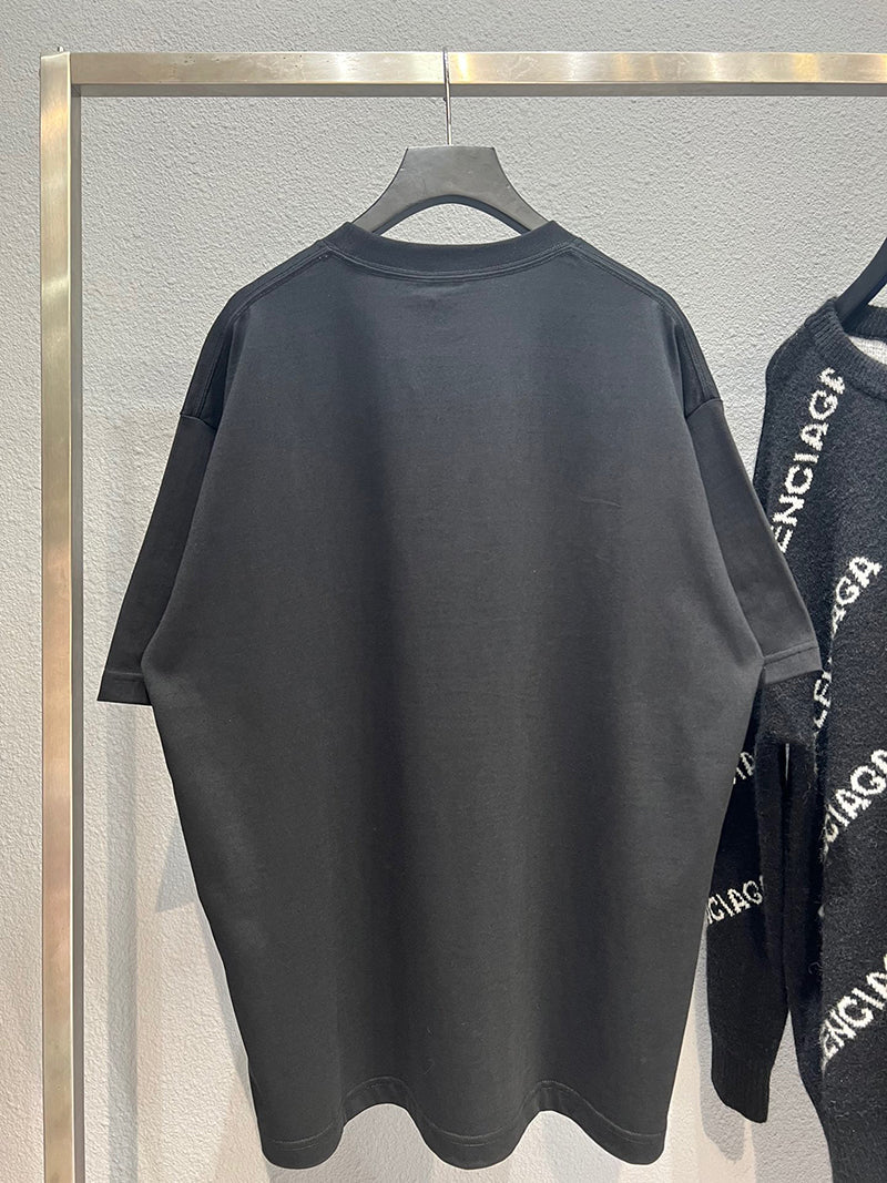 Balenciaga QIXI CREST T-SHIRT MEDIUM FIT
