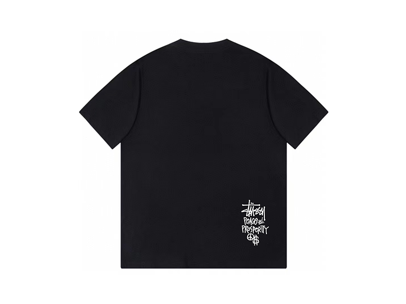 Stussy Peace & Prosperity T-Shirt Black