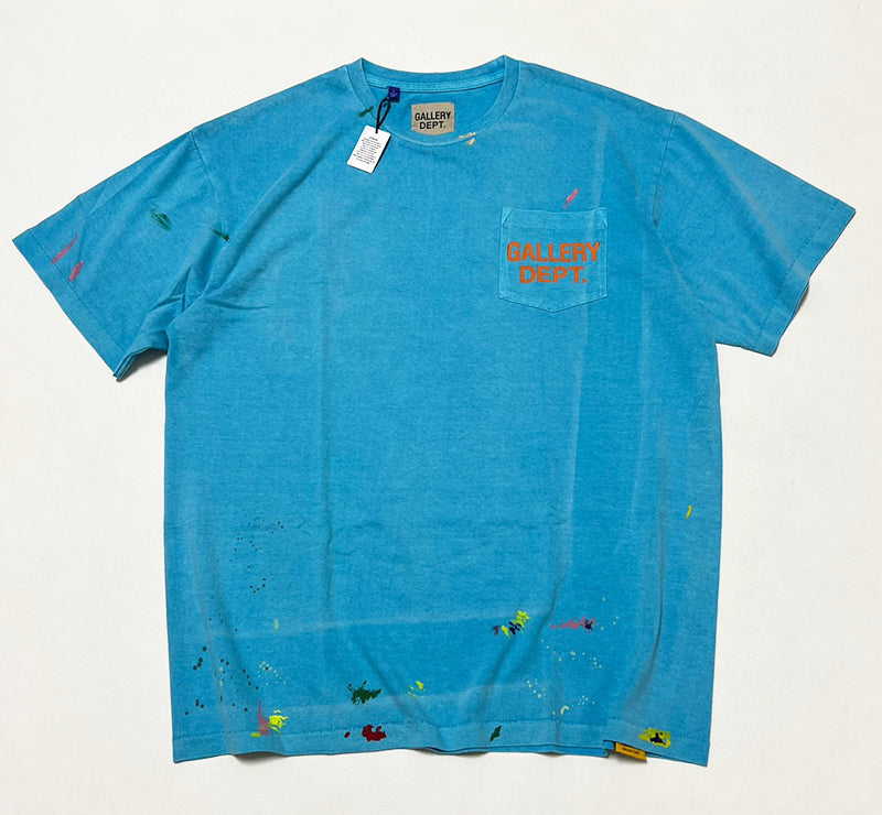 GALLERY DEPT. Vintage Logo Painted T-Shirt Blue