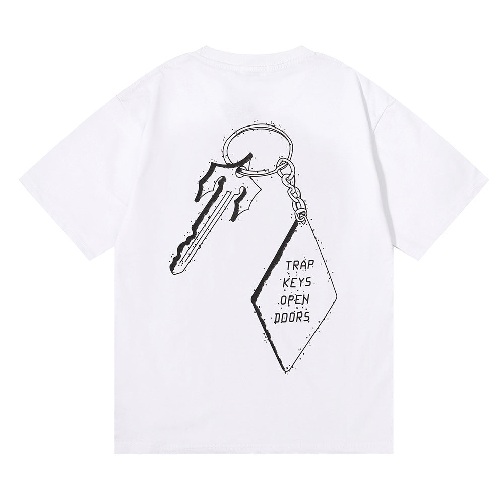 TrapStar 'Trap Keys Open Door' White T-Shirt