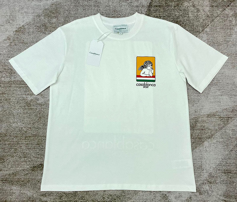 CASABLANCA Racing Cherub T-Shirt