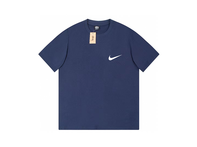 Nike x Stussy The Wide World Tribe T-Shirt Navy