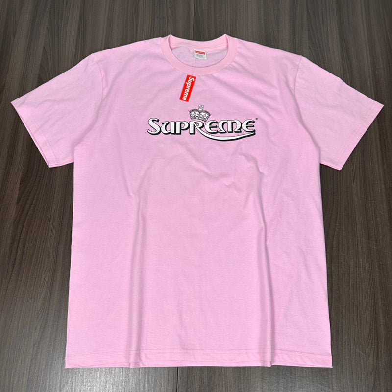 Supreme Crown Tee Pink