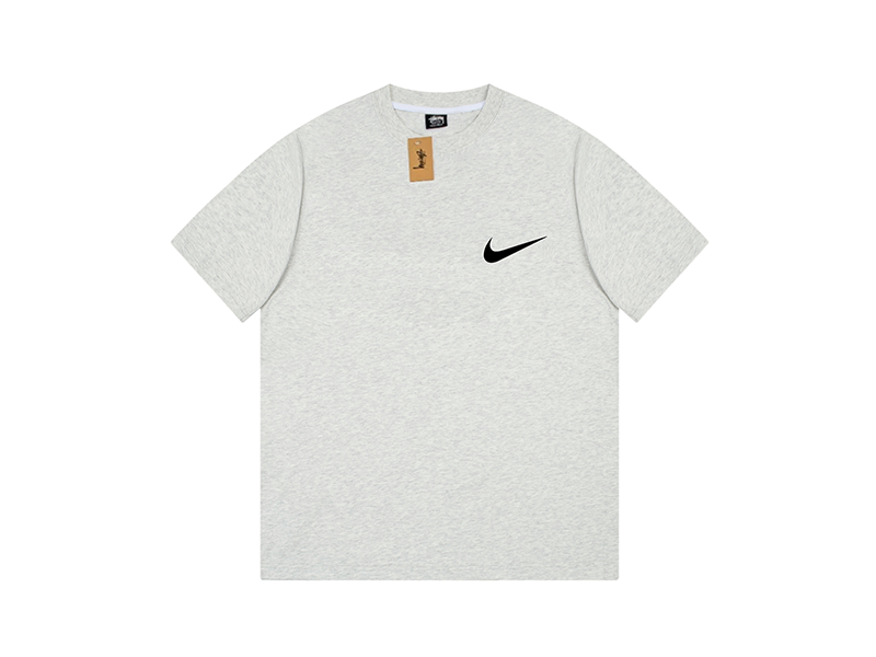 Nike x Stussy The Wide World Tribe T-Shirt Grey