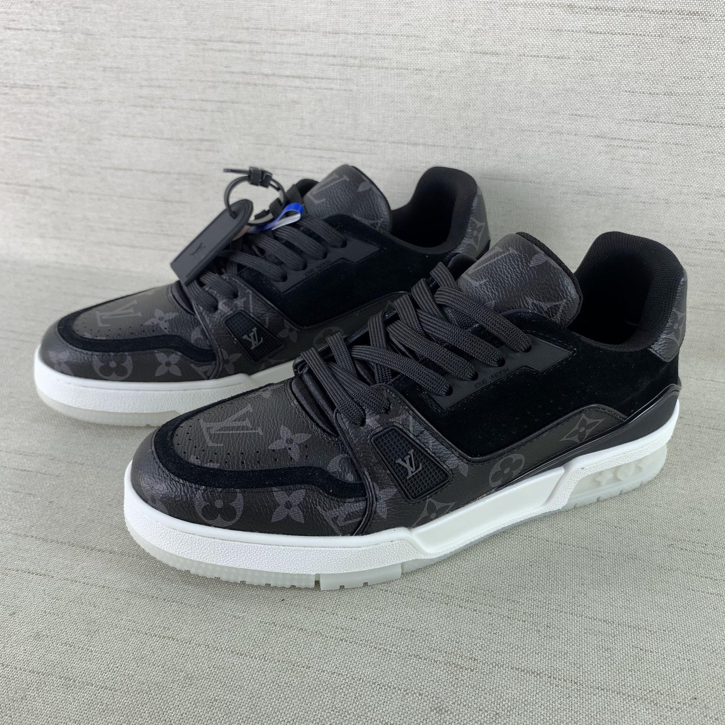 Louis Vuitton LV Trainer Black Monogram