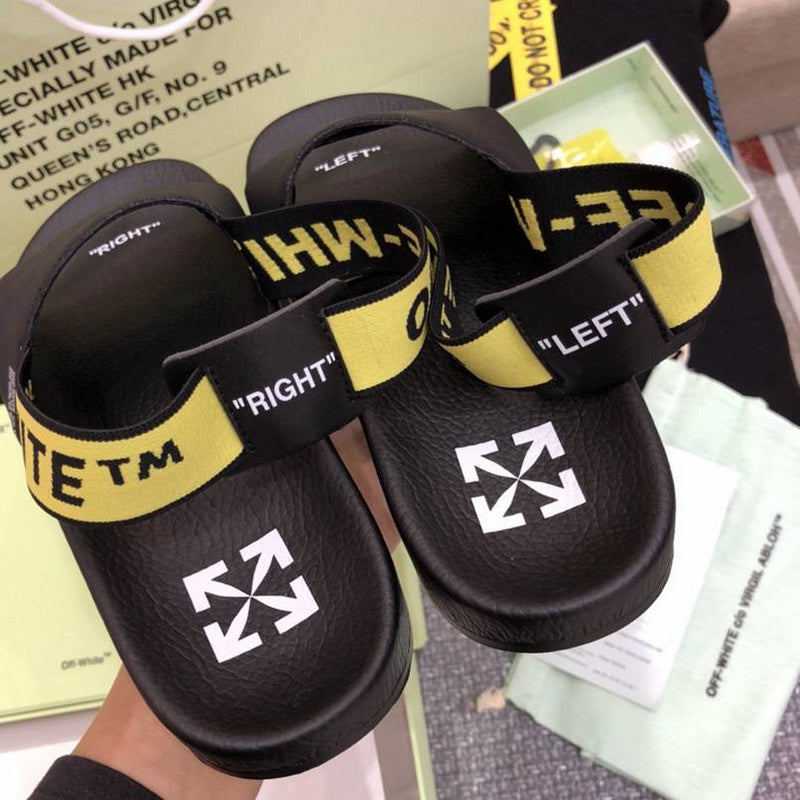 Off-White Industrial Strap Sandals Black