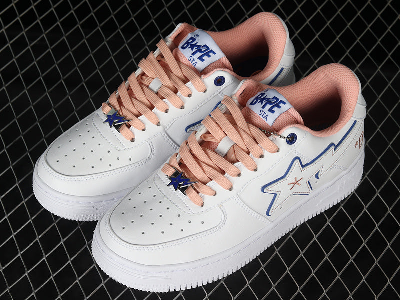 A Bathing Ape Bape Sta BAPY White Pink