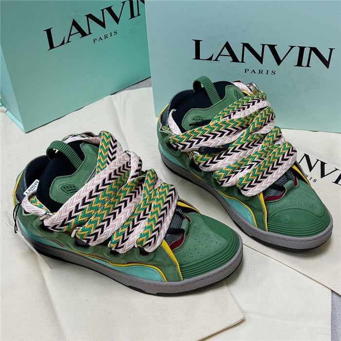 Lanvin Curb Sneaker Green