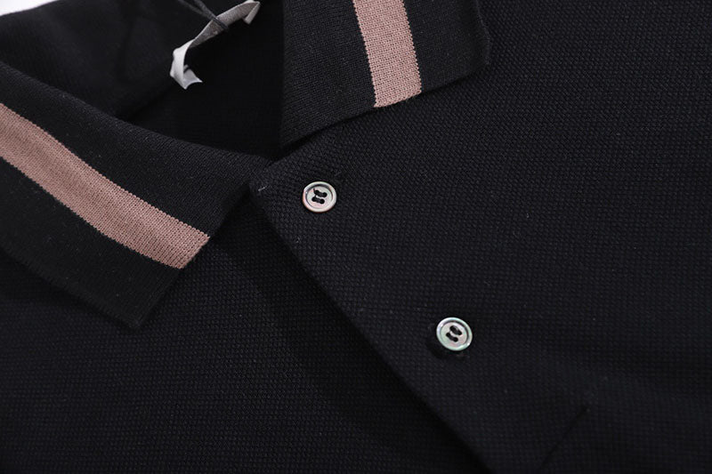 DIOR Men 2022 Graphic Print Polo Black shirt
