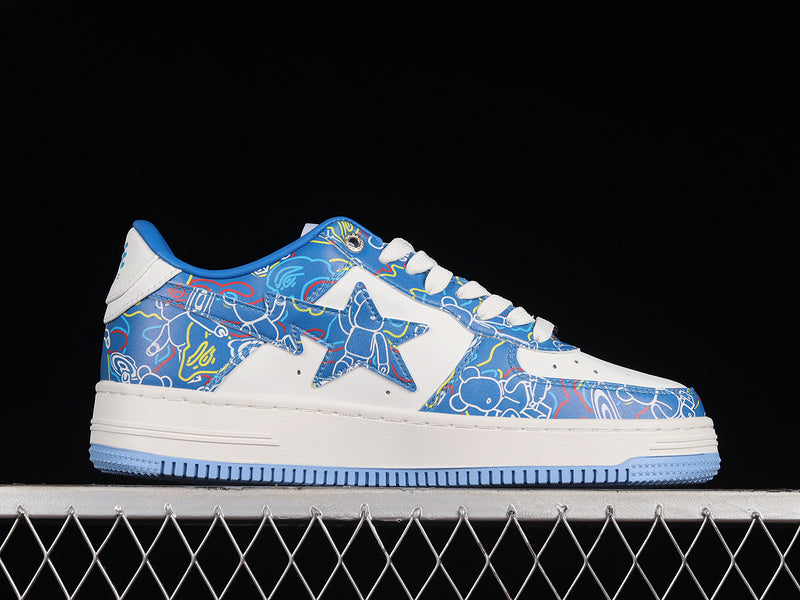 A Bathing Ape Bape Sta Medicom Toy Bearbrick Camo Blue