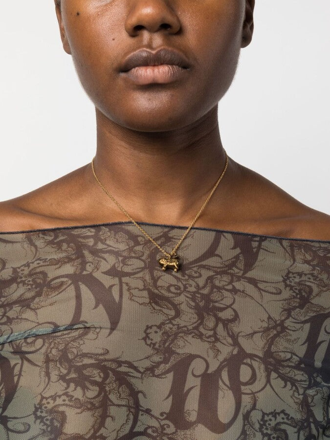 Vivienne Westwood Juanita pendant Necklace Gold