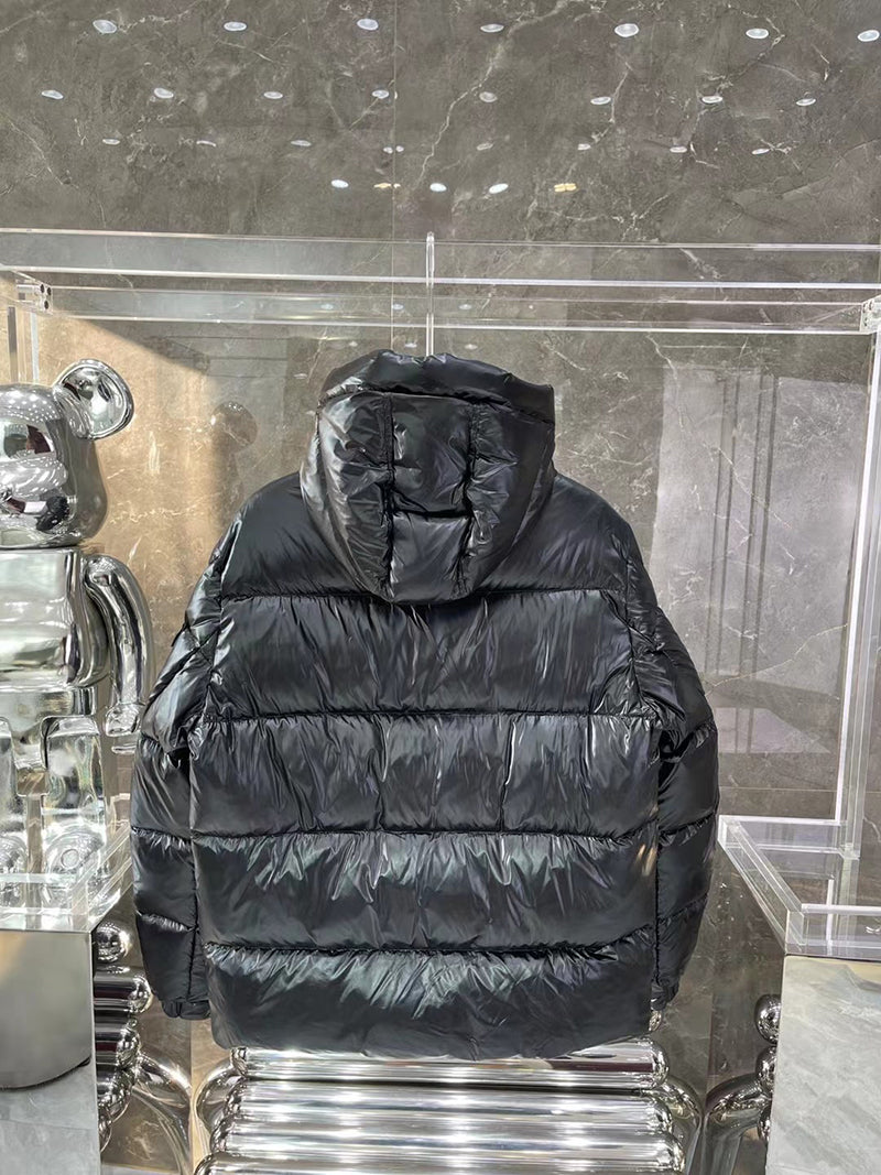 Moncler Ecrins Black Nylon Down Jacket