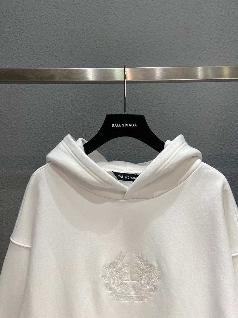 Balenciaga logo-embroidered Hoodie