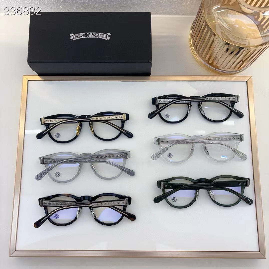 Chrome Hearts Dingalonglinglong Glasses Black/Gold