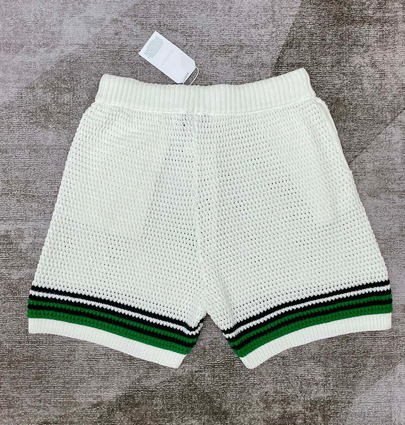 CASABLANCA Tennis Crochet Short in Green