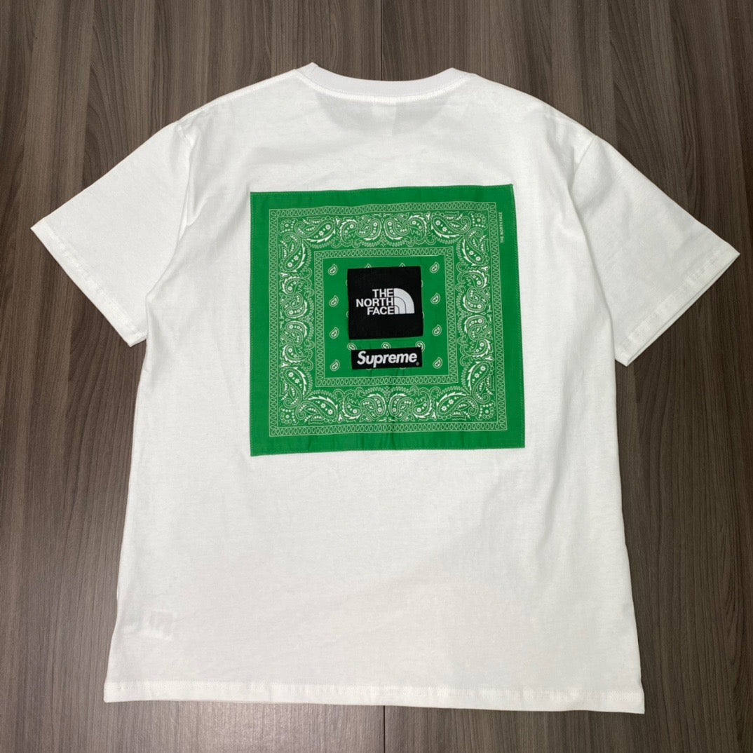 Supreme The North Face Bandana Tee White