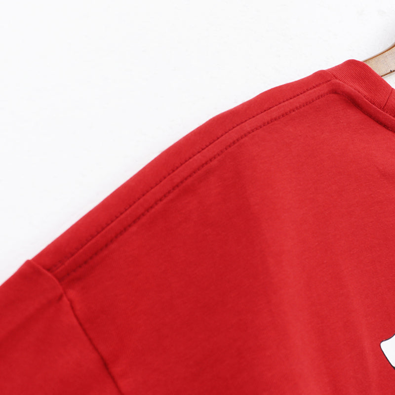 AMIRI Bones Stacked Cotton T-shirt Red