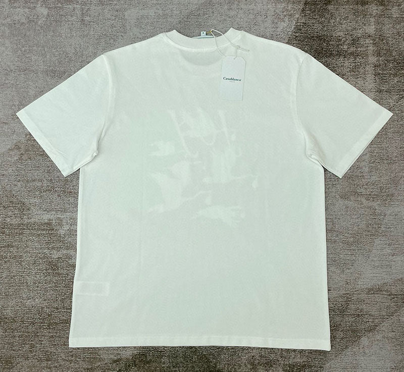 CASABLANCA Delivering Joy T-Shirt White