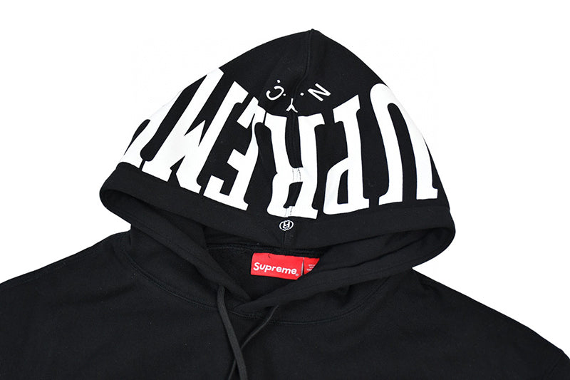 Supreme Warm Up Hooded Sweatshirt (SS24) Black