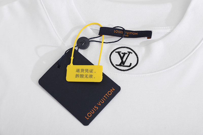 Louis Vuitton LV High Neck Tee White