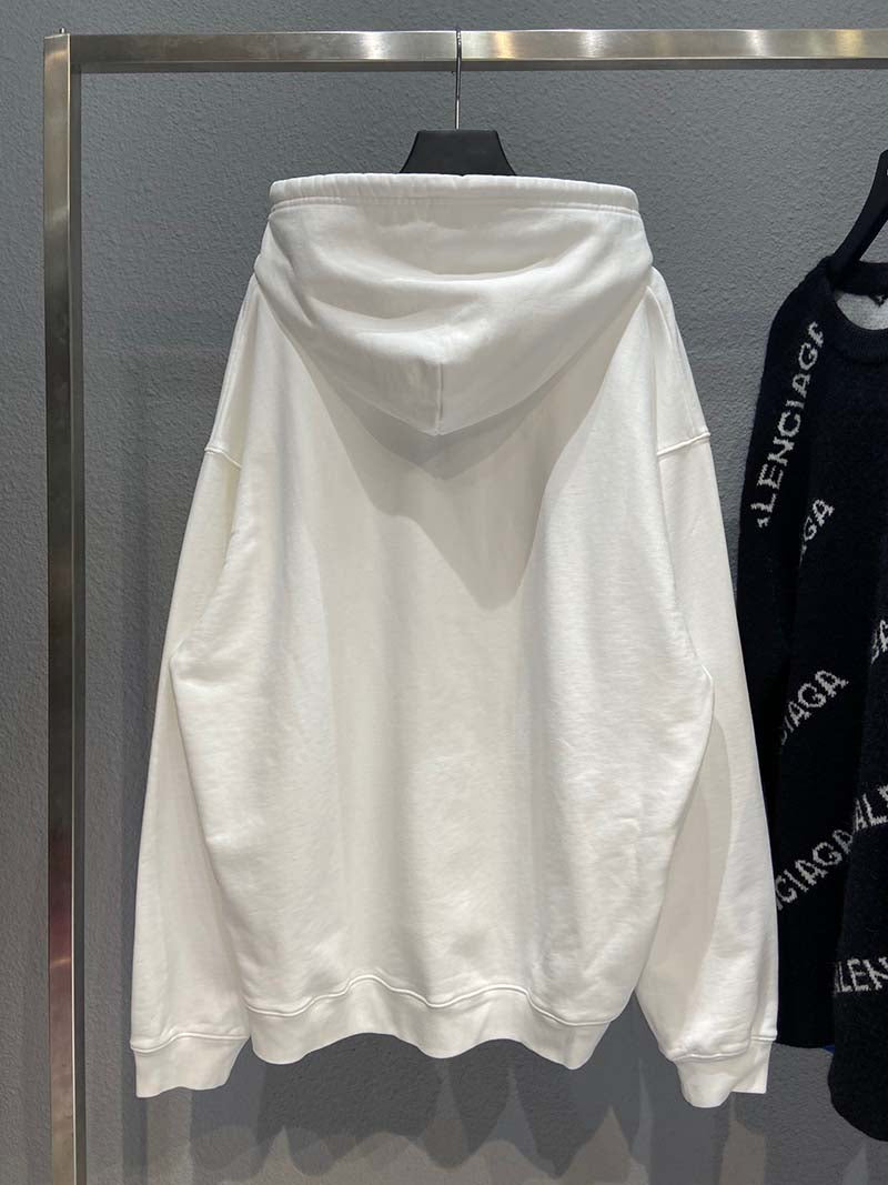 Balenciaga Rainbow-Logo Hoodie