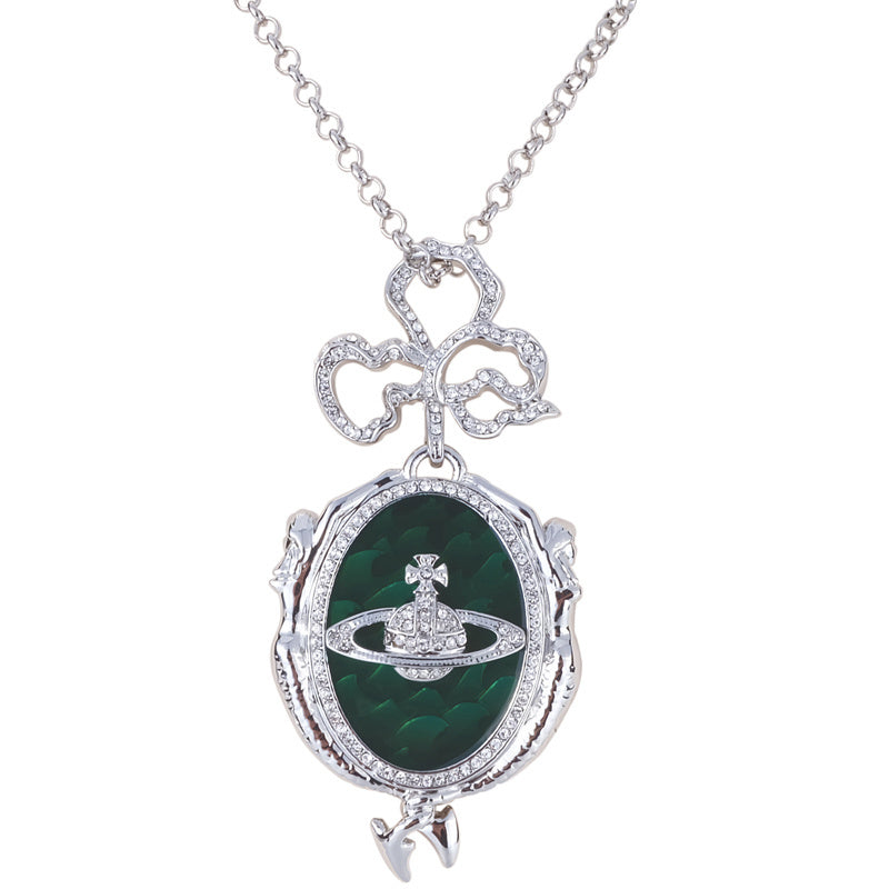 Vivienne Westwood Mermaid Necklace Green
