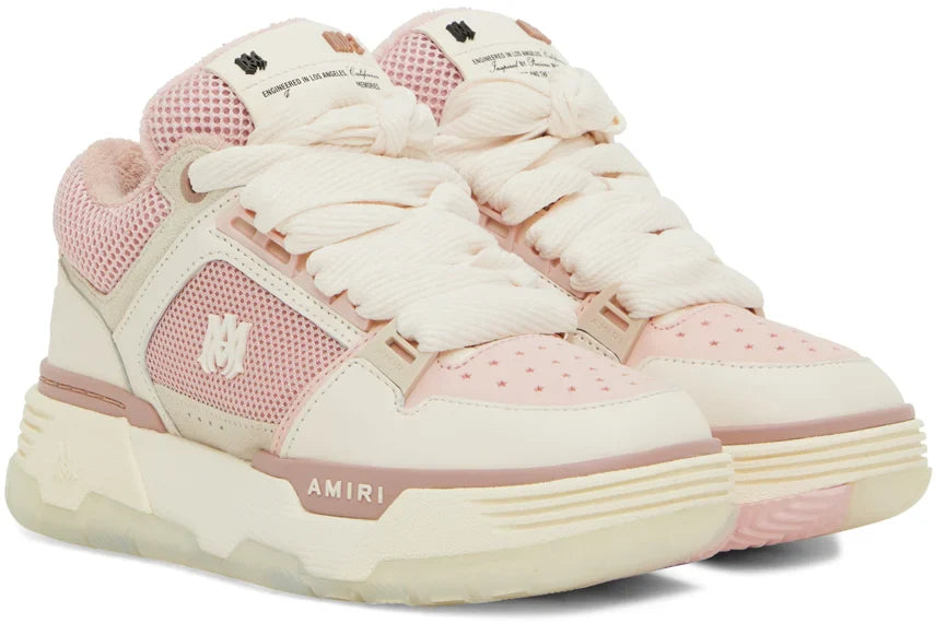 AMIRI White & Pink MA-1