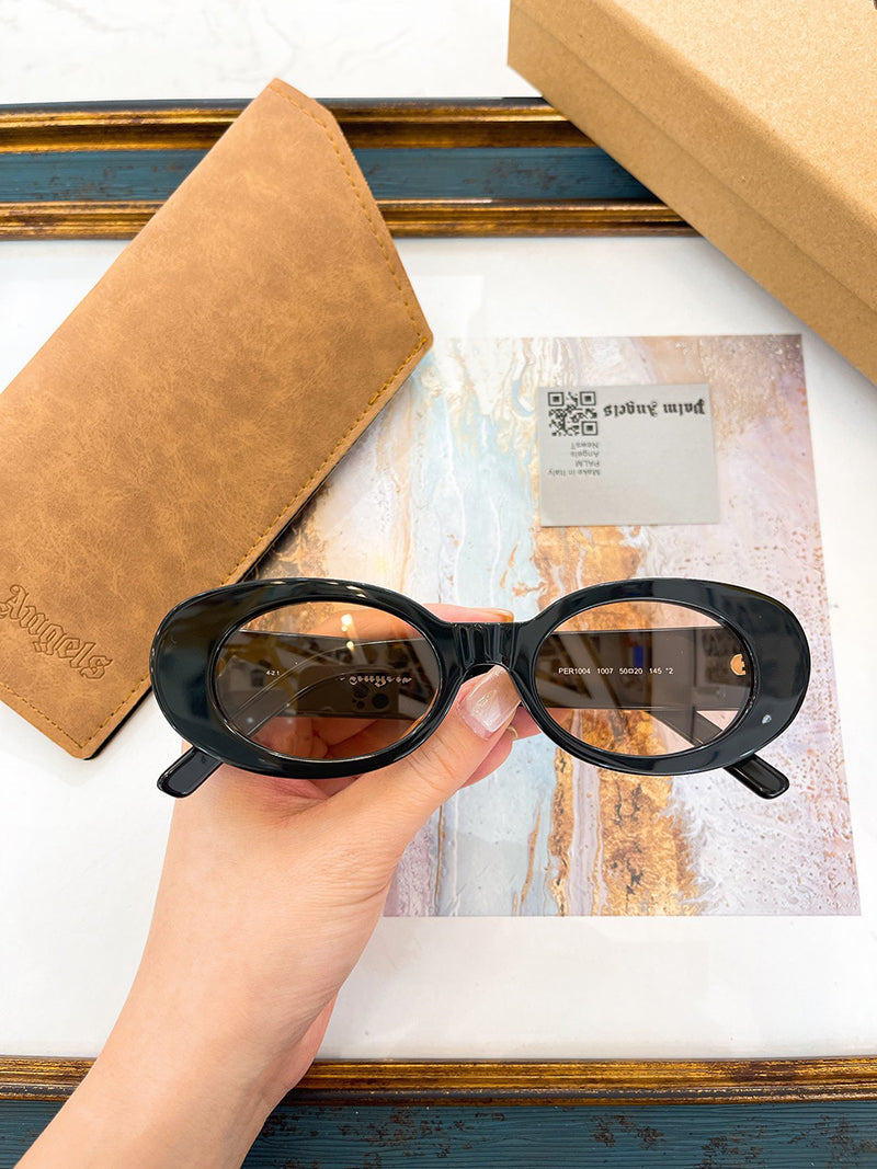 Palm Angels Spirit Sunglasses Black/Caramel