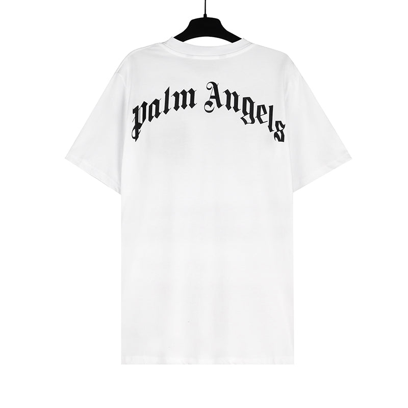Palm Angels Leopard Banana T-Shirt White