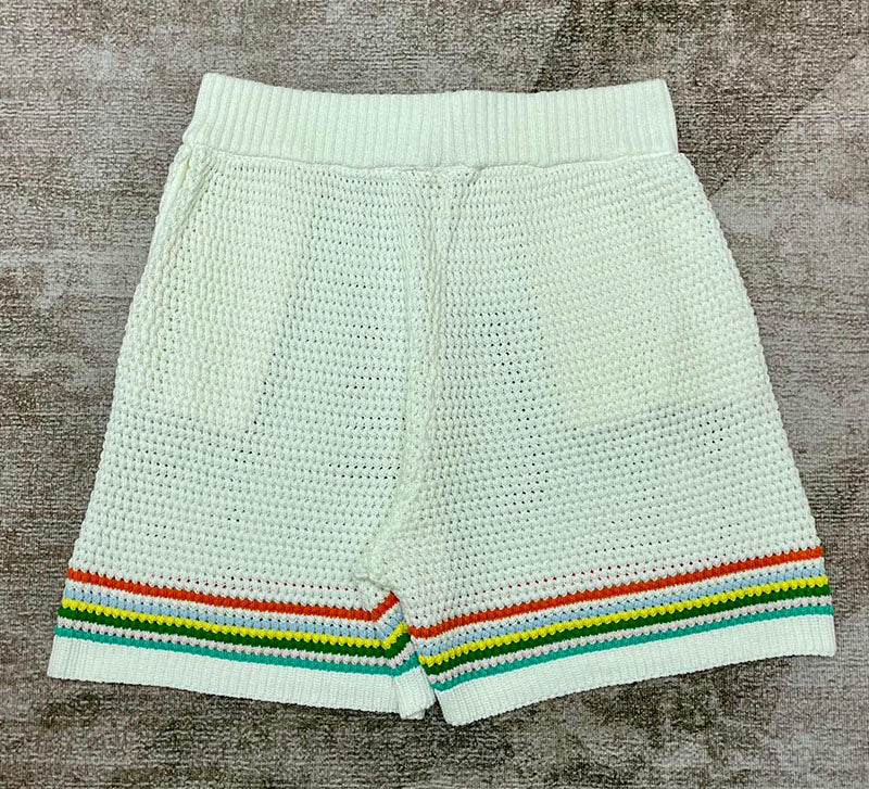 CASABLANCA Tennis Crochet Short