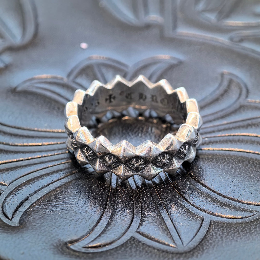 Chrome Hearts - Plus Ragged Edge Ring