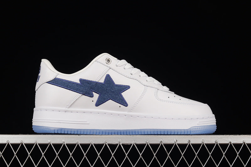 A Bathing Ape Bape SK8 Sta V2 Last Orgy White/Blue