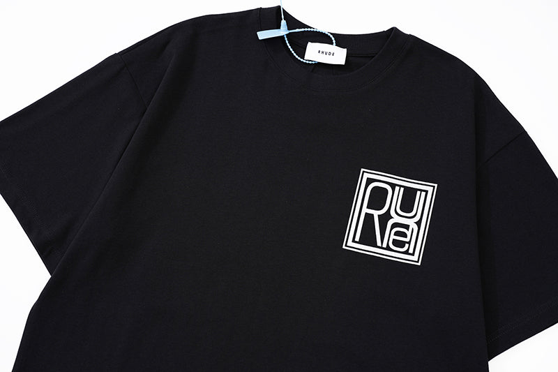 Rhude Square logo Tee