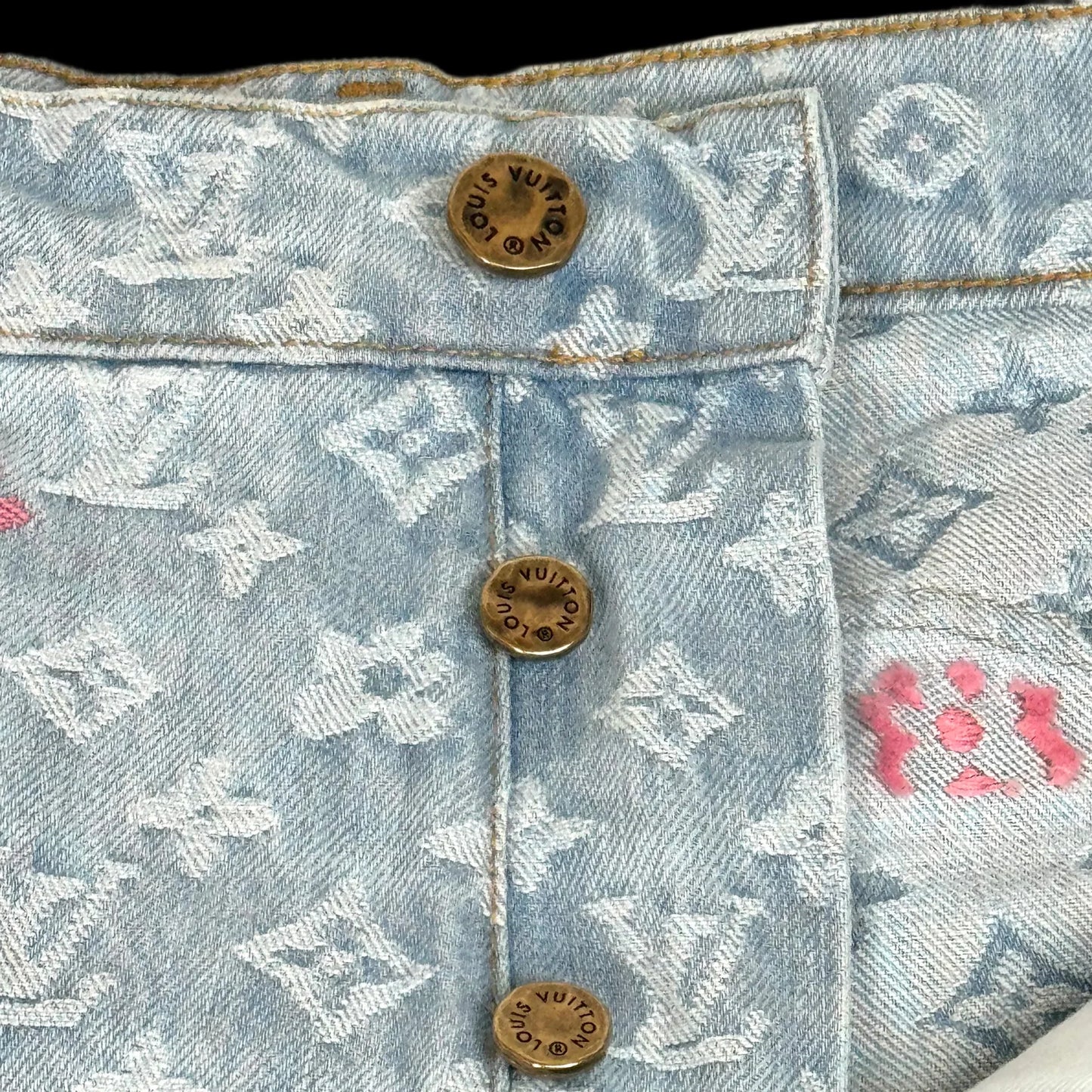 Louis Vuitton by Tyler, the Creator Monogram Denim Pants Washed Indigo