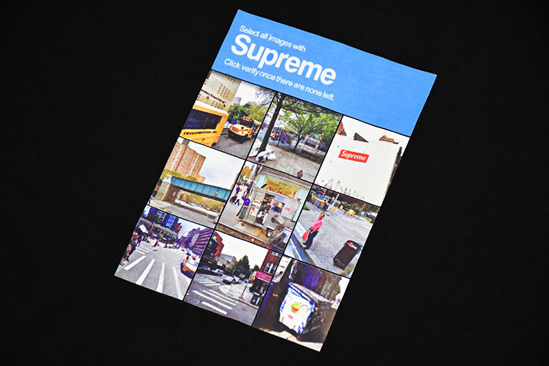 Supreme Verify Tee Black