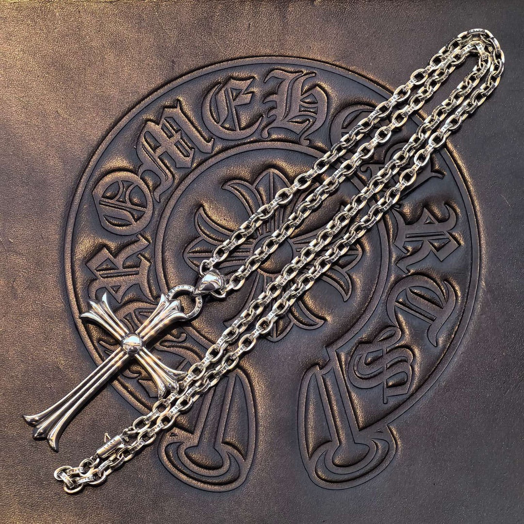 Chrome Hearts - Cross Rock Necklace