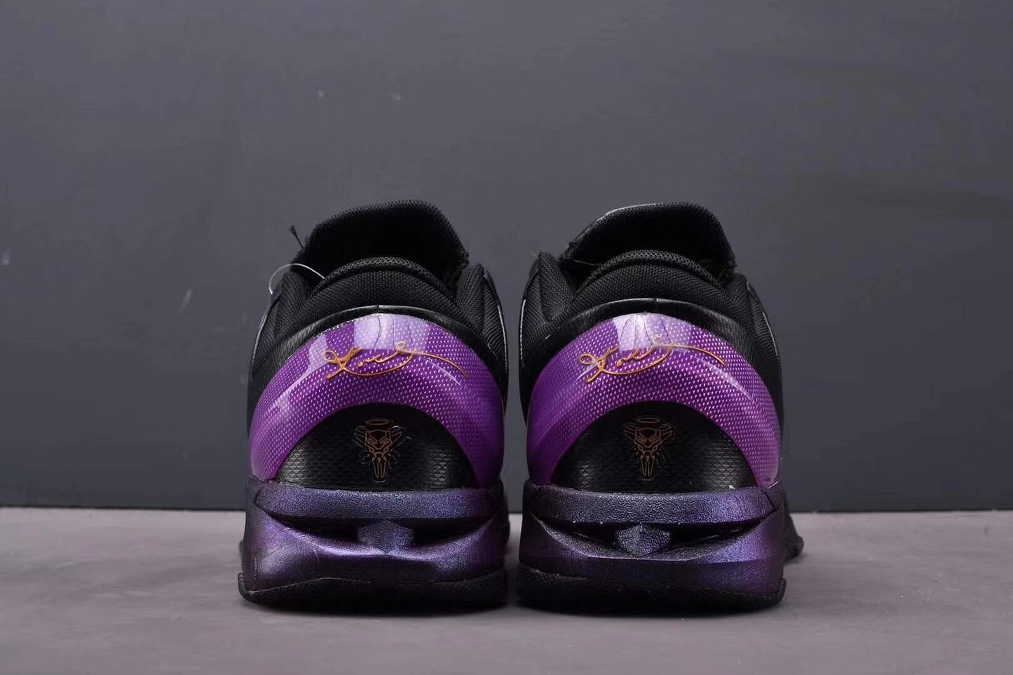 Nike Kobe 7 Black Purple Gold