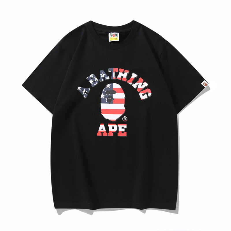 BAPE US Limited Collection College T-Shirt Black