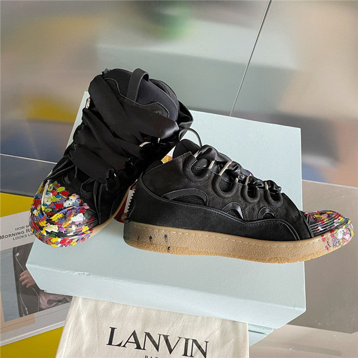 Lanvin Leather Curb Gallery Dept. Black Multi