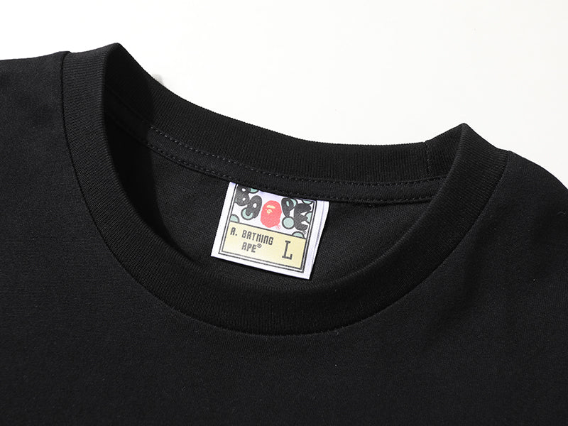 BAPE Speed Racer Big Ape Head Tee Black Grey
