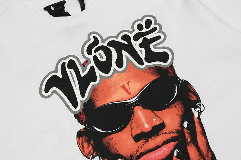 Vlone Rodman Logo T-shirt White