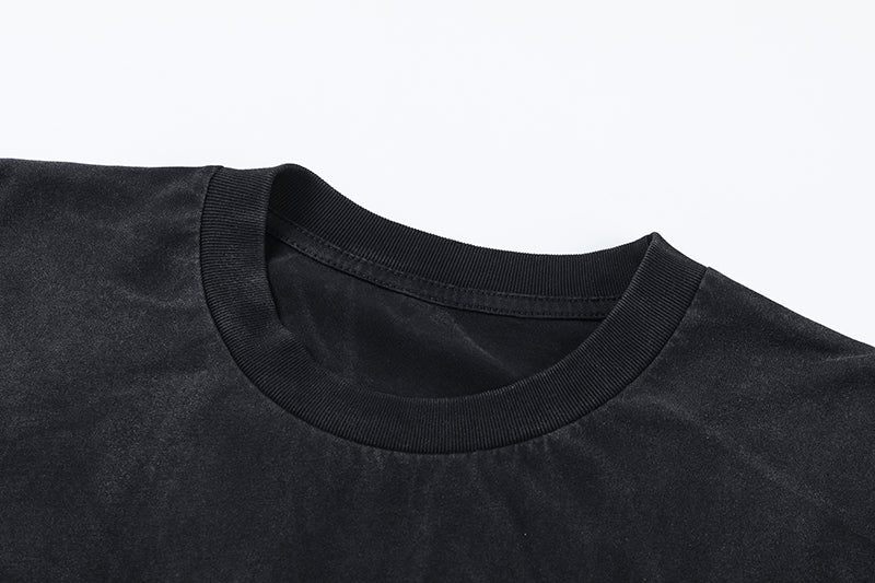 Rivington Roi Rebis Roi Jesus Printed Cotton T-shirt Black